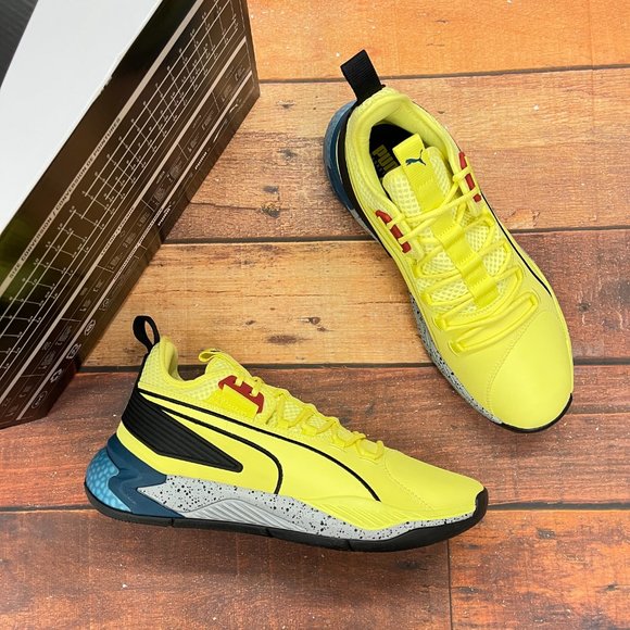 Puma Shoes | Puma Men's Uproar Core Basketball Shoes | Color: Black/Yellow | Size: 12 | Maxsr300's Closet